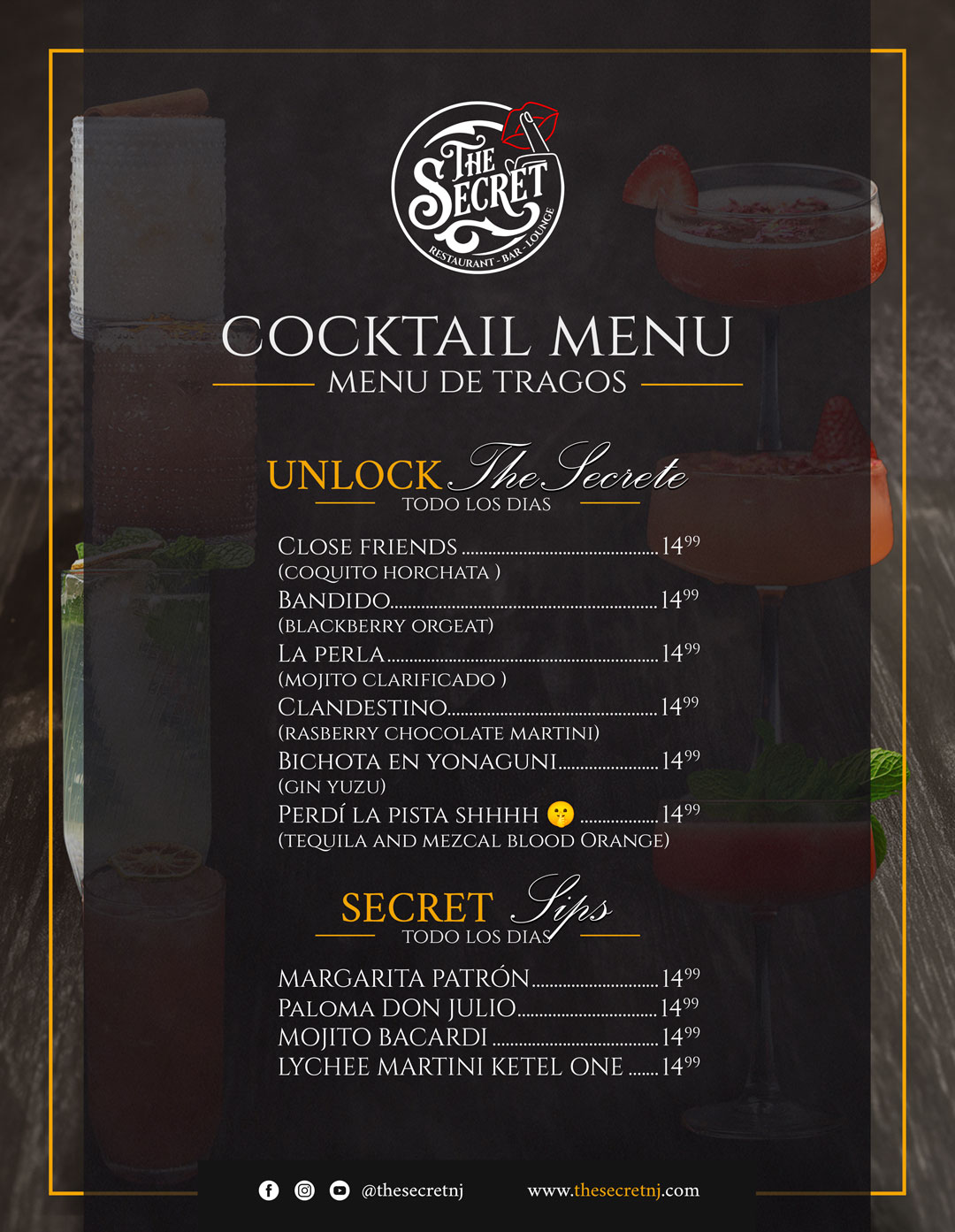 The Secret food menu